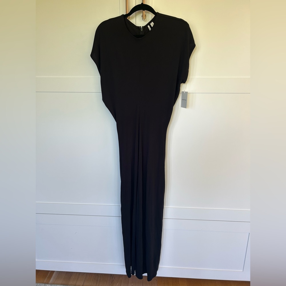 Nordstrom Black Dolman Sleeve Maxi Dress